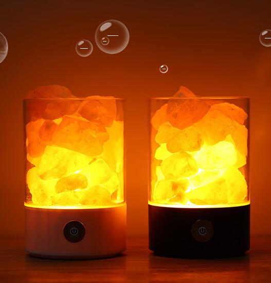 Lampe en sel cristal USB – Purification et ambiance