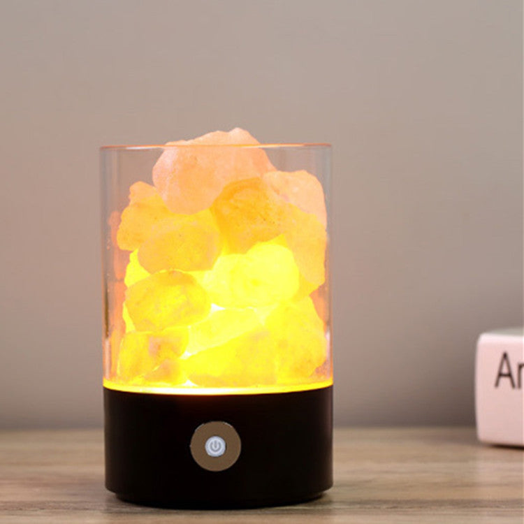 Lampe en sel cristal USB – Purification et ambiance